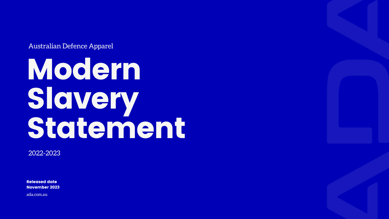 ADA Steps Forward Unveiling a Comprehensive Modern Slavery Statement